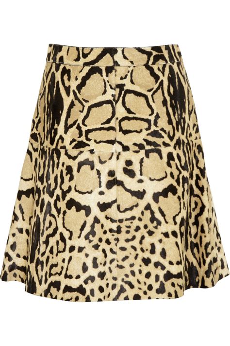 women's gucci skirt|gucci leopard skirt.